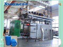 供应江苏200公斤全自动化工桶设备价格 200L蓝桶机器品牌