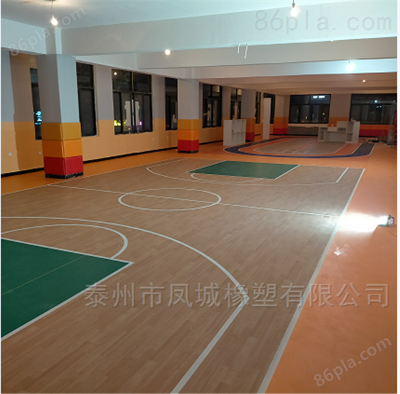篮球场枫木纹运动地板