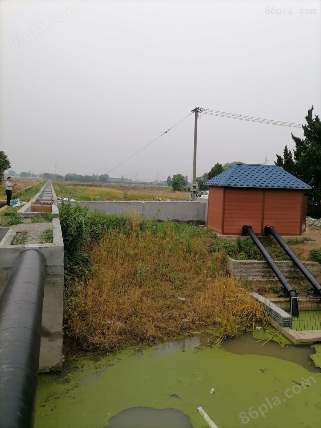 洁夫森农田灌溉泵房 为农村灌溉出一份力