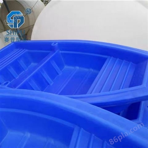 忠县塑料渔船加厚PE塑料船渔船捕鱼船
