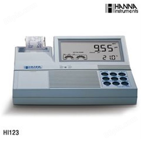 哈纳HI123实验室打印式酸度测定仪