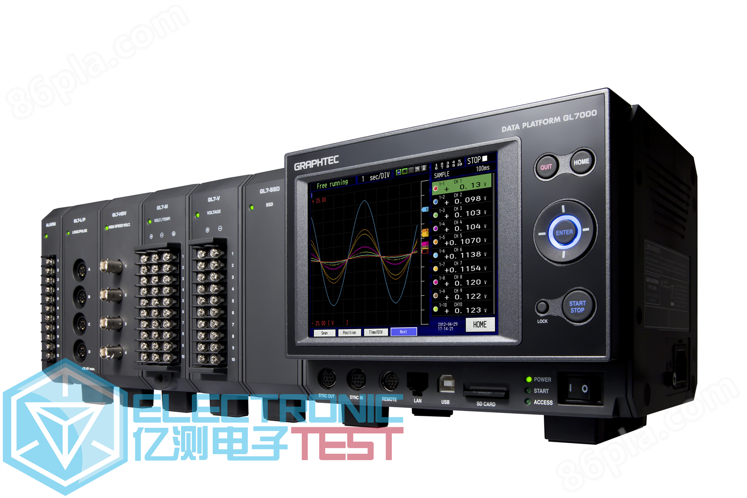 日本图技GL7000系列记录仪