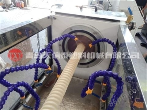 PVC碳素螺旋管生产线