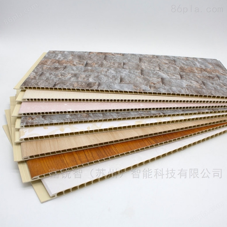 集成墙板生产线SZJ65/132PVC木塑护墙板设备